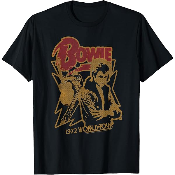 Amazon.com: David Bowie - Scary Monsters Abstract T-Shirt Amazon.com: David Bowie - Scary Monsters Abstract T-Shirt